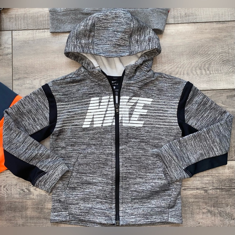 Under Armour Adidas Nike Boy’s Athletic Wear Hoodie Sweatshirt Bundle Lot 4 4T - Picture 4 of 8
